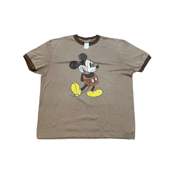 Vintage/Retro Style Walt Disney World Parks Mickey Mouse T-Shirt Size XL - Picture 1 of 3